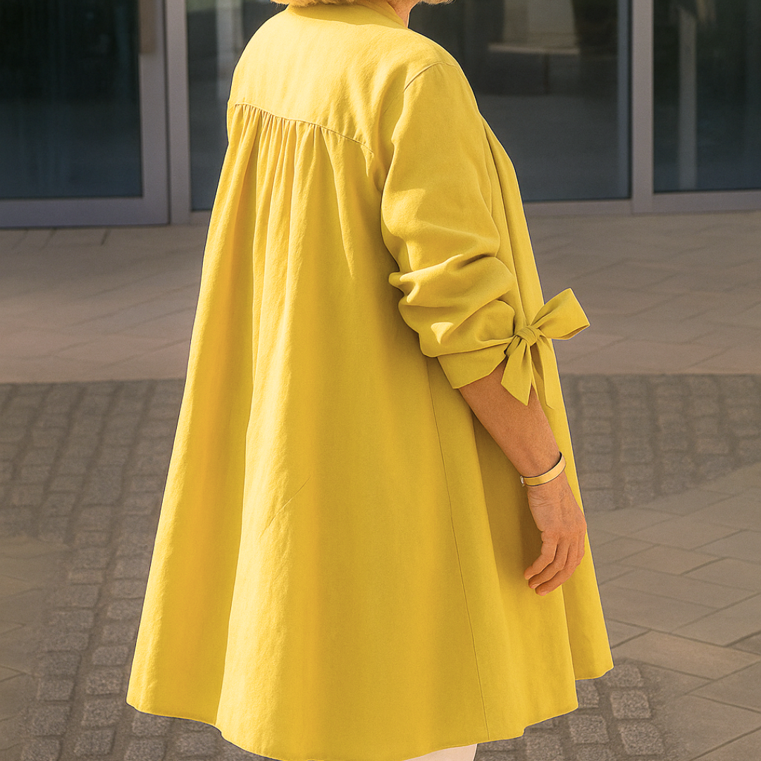 Tova™ | Elegans i varje rörelse – Blusen med rosettärmar som lyfter hela din look