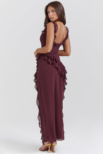 Ellinor™ | Somrig Klänning med Elegant Slits