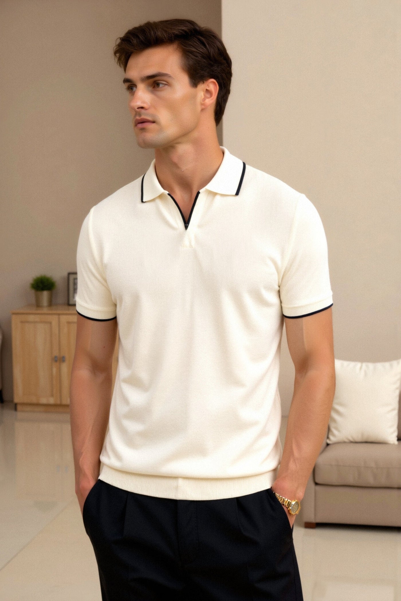 Henrik™ | Ärmlös Sommarpolo i Old Money-stil