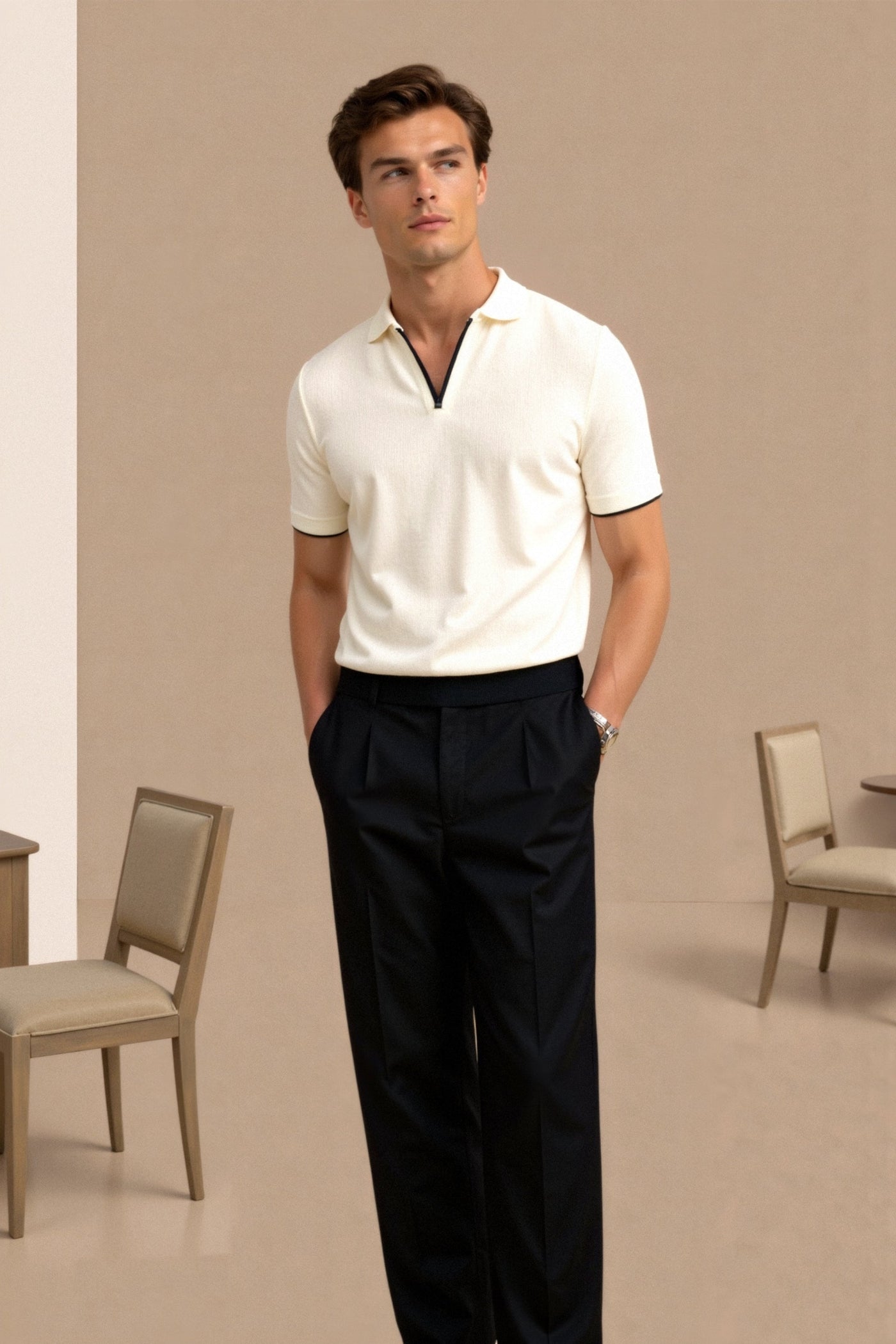 Henrik™ | Ärmlös Sommarpolo i Old Money-stil