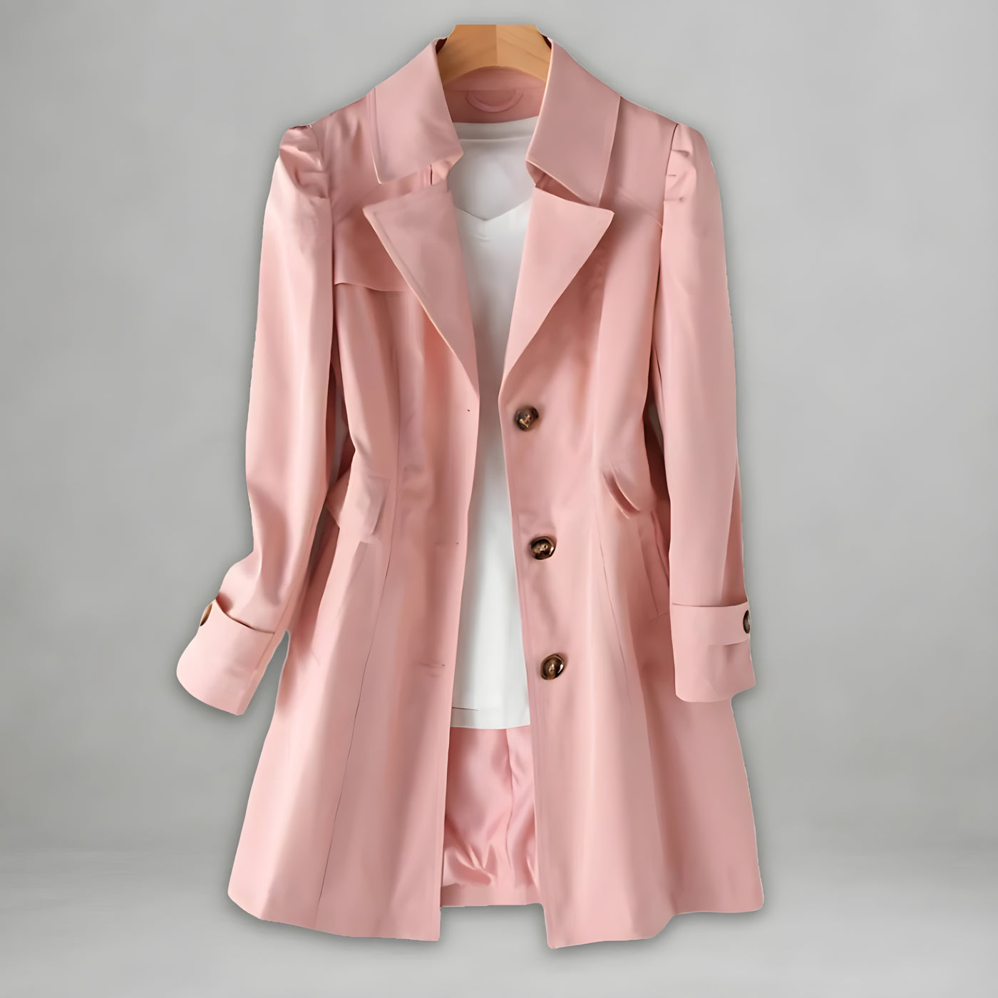 Isabelle™ | Klassisk Trenchcoat för Varje Tillfälle