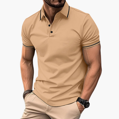 Håkan™ | Slim Fit Pikétröja med Tidlös Stil