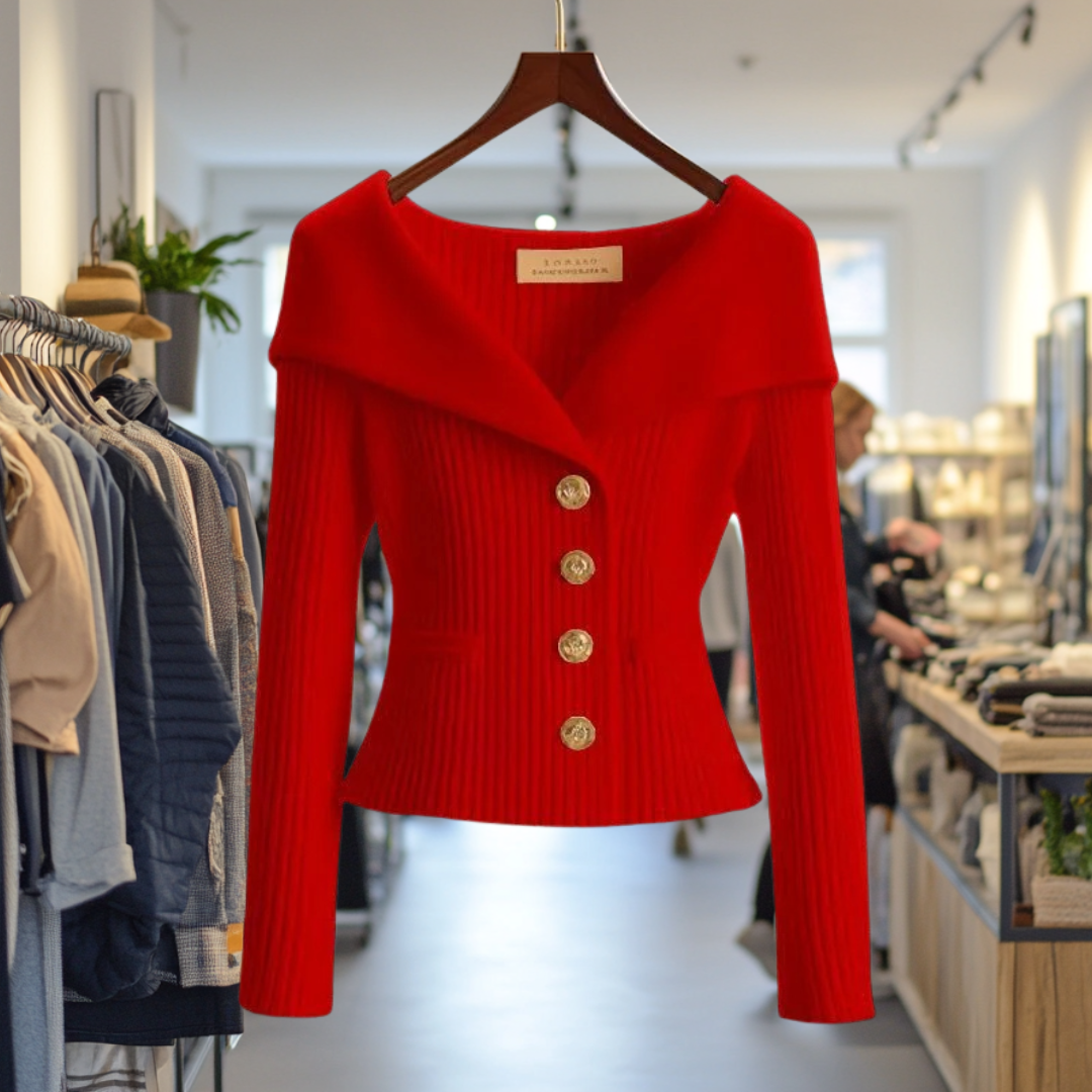 Lovisa™ | Tidlös Mjuk Cardigan med Stil