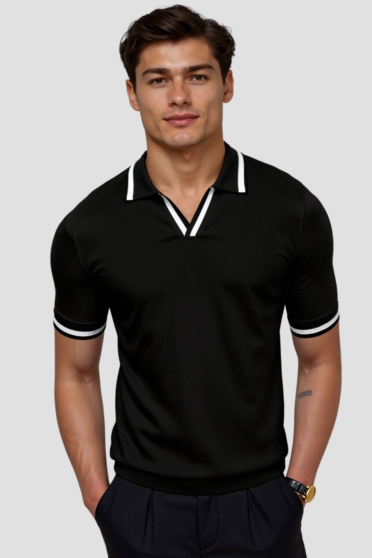 Henrik™ | Ärmlös Sommarpolo i Old Money-stil