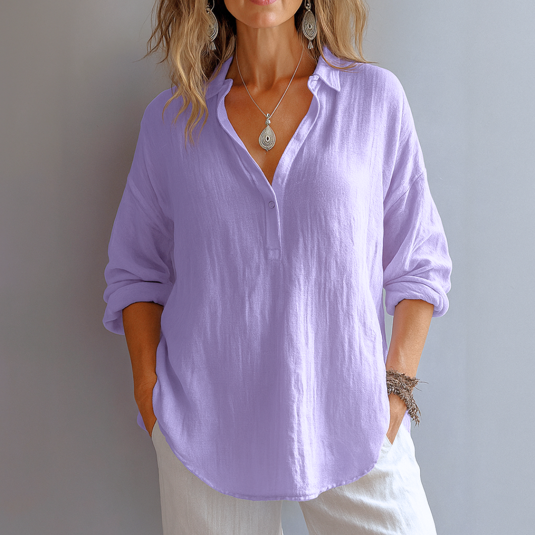 Ingeborg™ | Blusen som andas vår och sommar