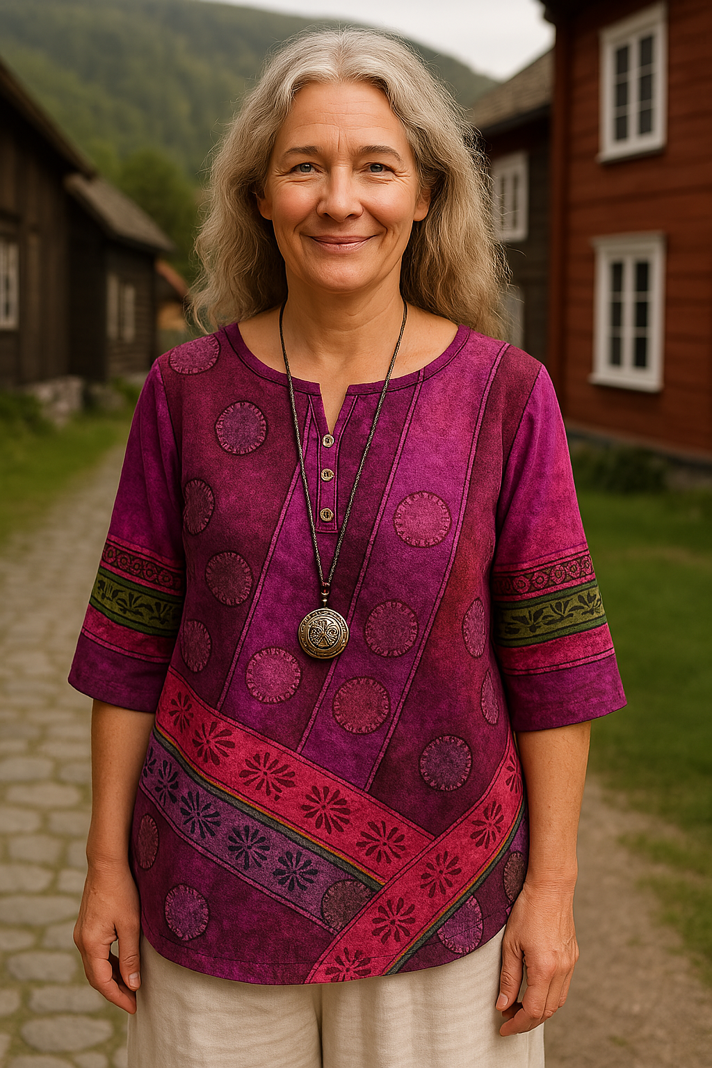 Ingrid™ | Luftig blus med karaktär och komfort