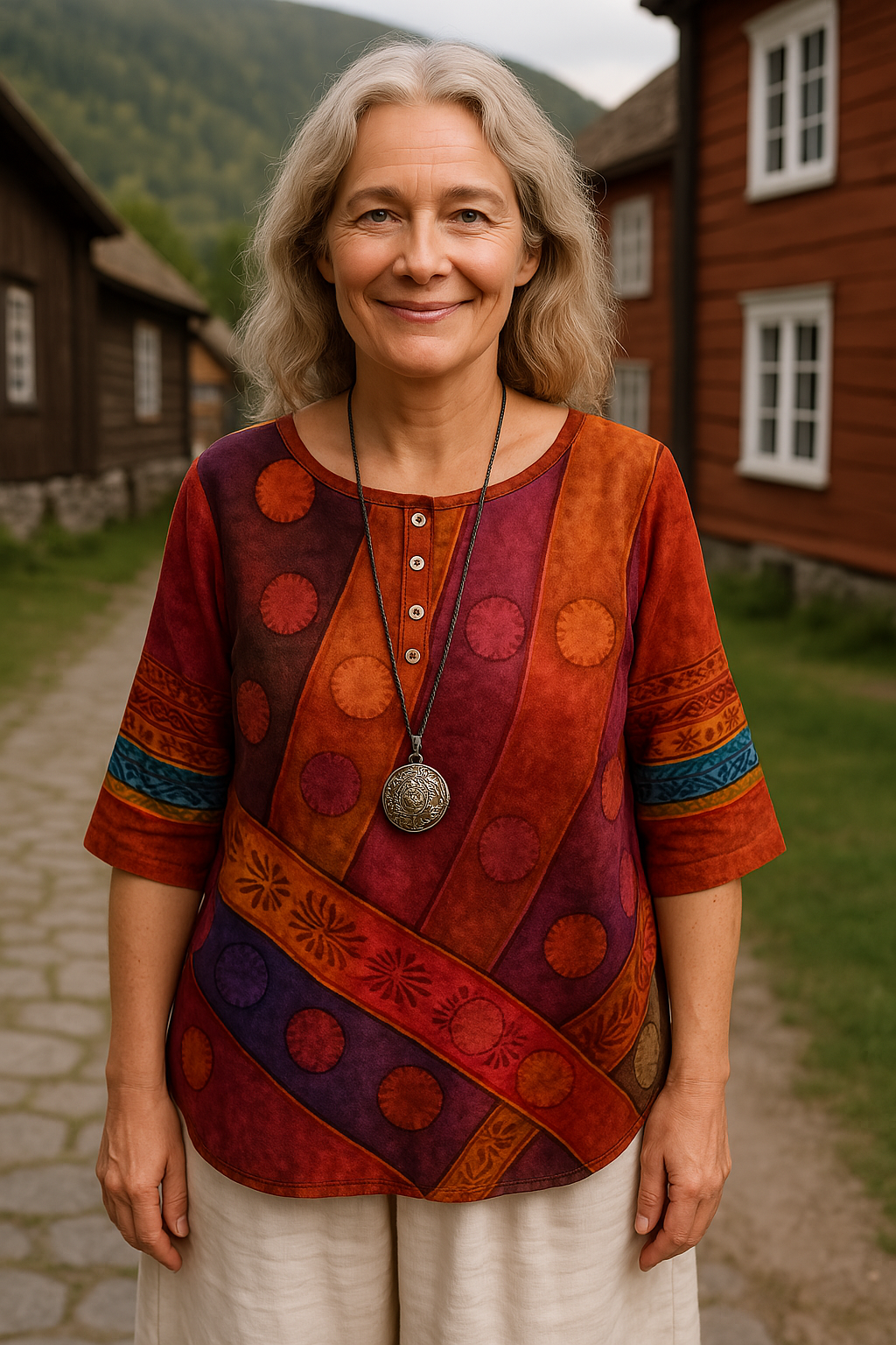 Ingrid™ | Luftig blus med karaktär och komfort