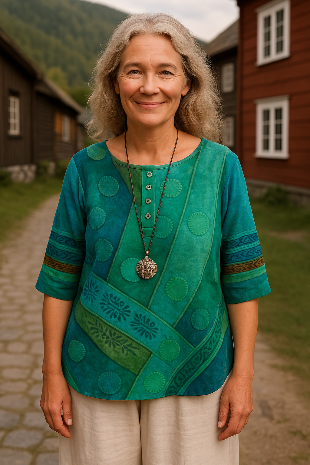 Ingrid™ | Luftig blus med karaktär och komfort