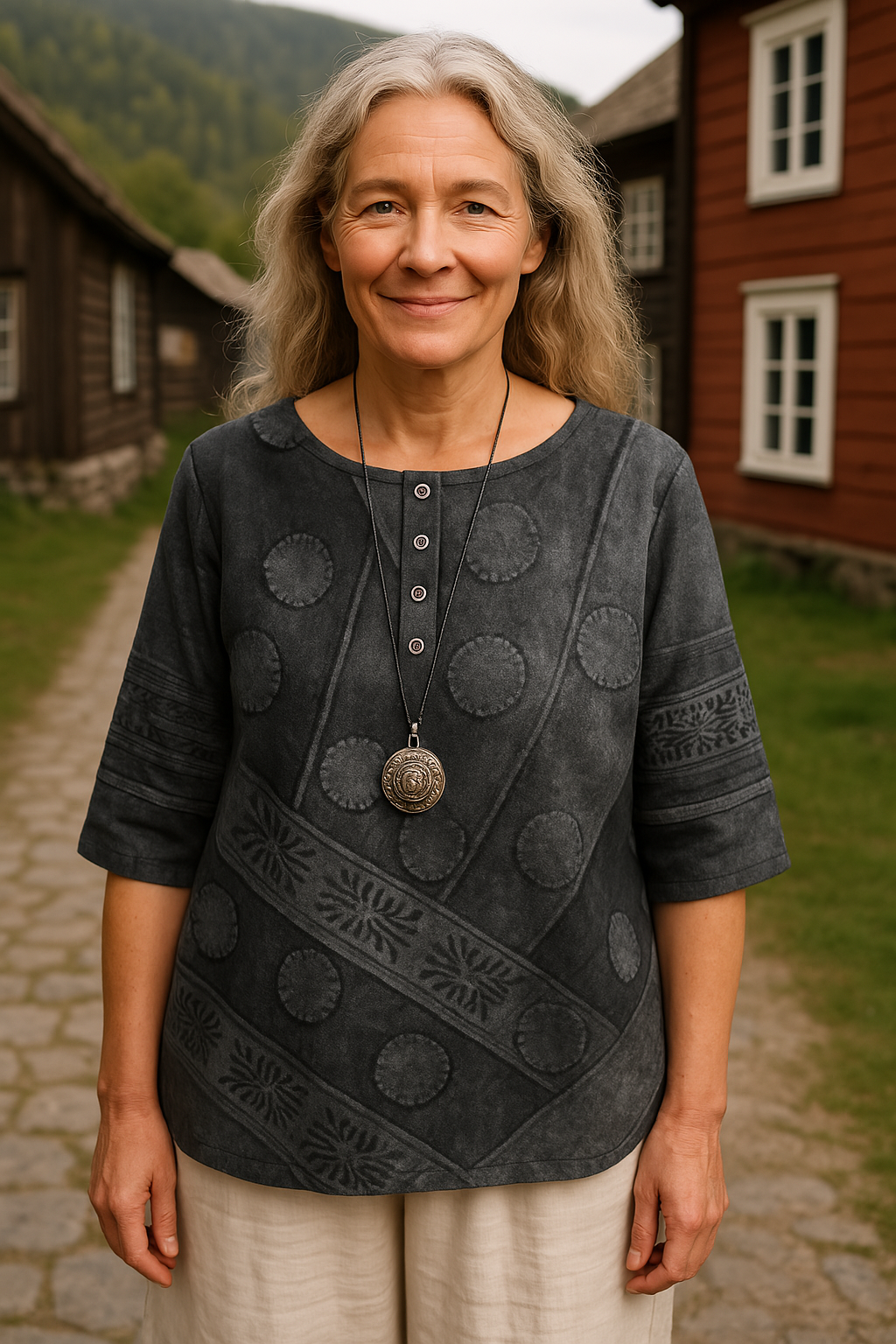 Ingrid™ | Luftig blus med karaktär och komfort