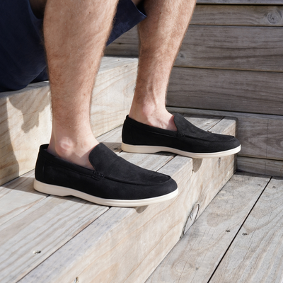 Leo™ | Klassiska Loafers i Lyxig Mocka-look