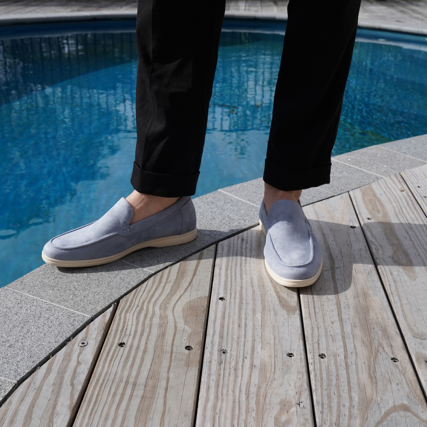 Leo™ | Klassiska Loafers i Lyxig Mocka-look