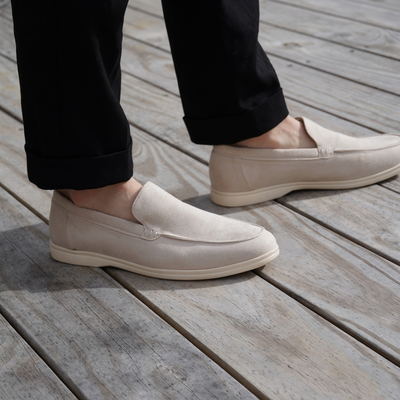 Leo™ | Klassiska Loafers i Lyxig Mocka-look