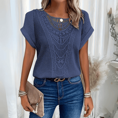 Elsa-Marie™ | Den eleganta Ibiza-blusen för soliga dagar