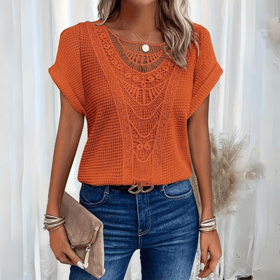 Elsa-Marie™ | Den eleganta Ibiza-blusen för soliga dagar