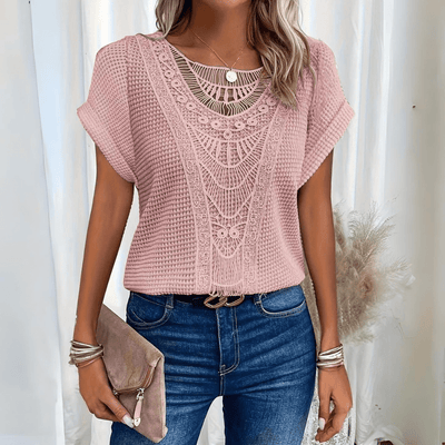 Elsa-Marie™ | Den eleganta Ibiza-blusen för soliga dagar