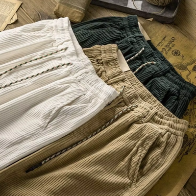Niklas™ | Shorts i manchester som kombinerar komfort och stil