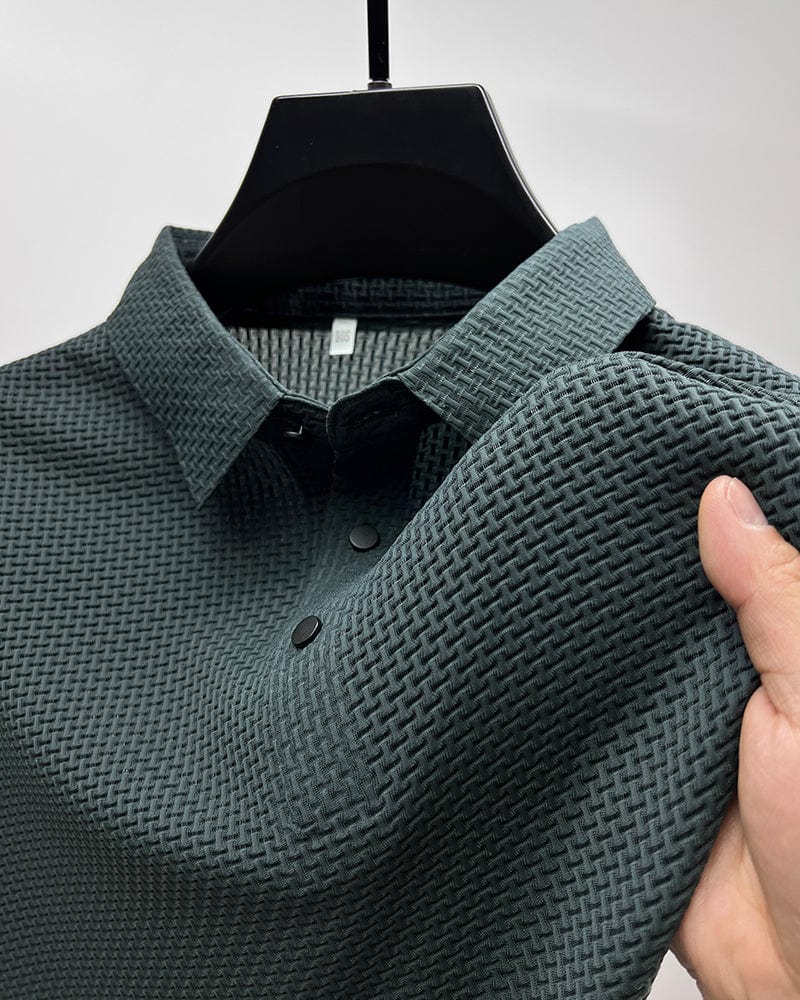 Henrik™ | Andningsbar T-shirt med stilrena meshdetaljer