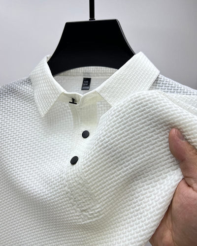 Henrik™ | Andningsbar T-shirt med stilrena meshdetaljer