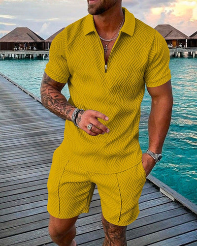 Polo Set - Bekväm Passform & Modern Stil i Högkvalitativ Polyester