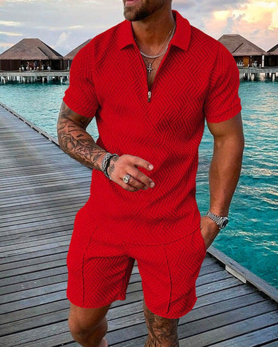 Polo Set - Bekväm Passform & Modern Stil i Högkvalitativ Polyester