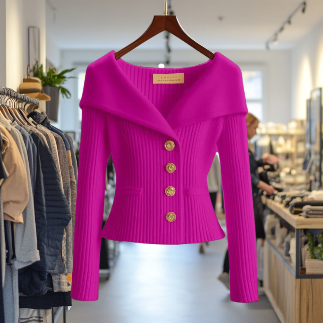 Lovisa™ | Tidlös Mjuk Cardigan med Stil