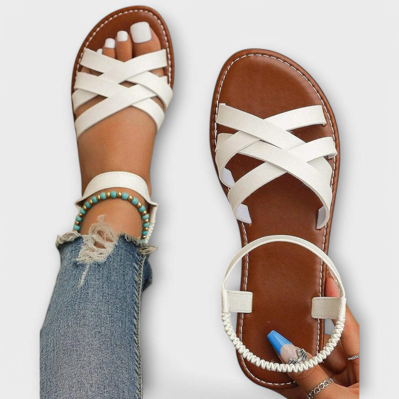Hanna™ | Sandaler med Elegant Lätthet & Somrig Stil