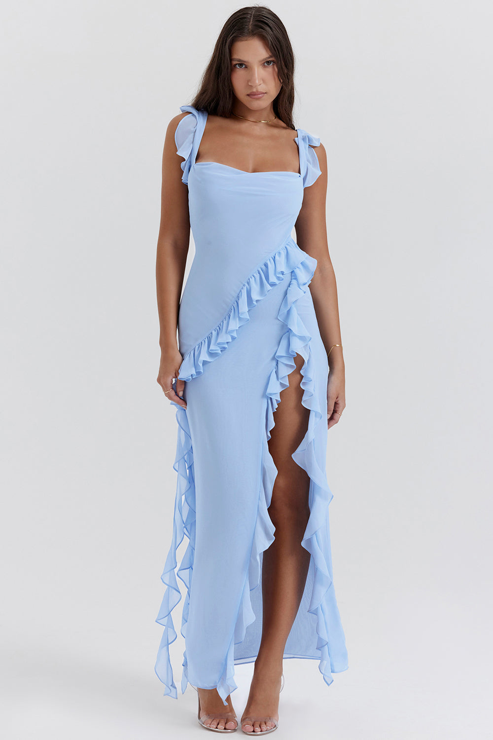 Ellinor™ | Somrig Klänning med Elegant Slits